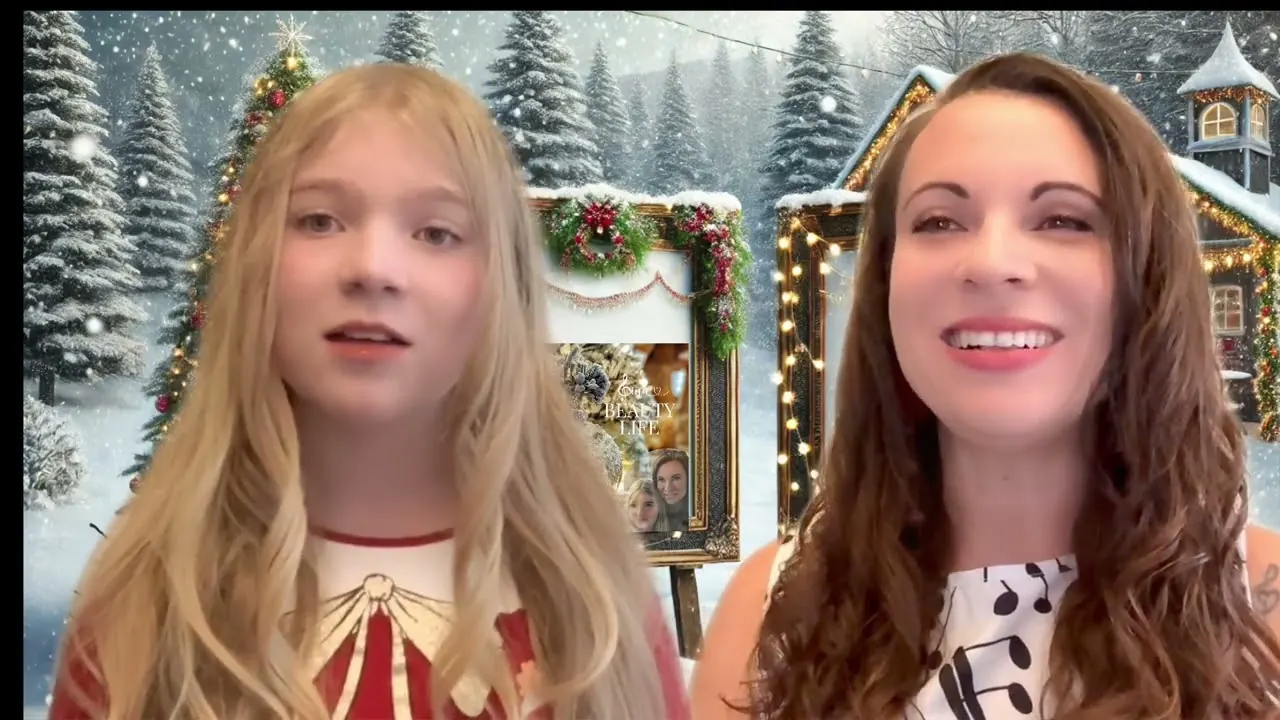 Beauty of life feat. Juna - Christmas Song von Dina Regniet mit Tochter Juna