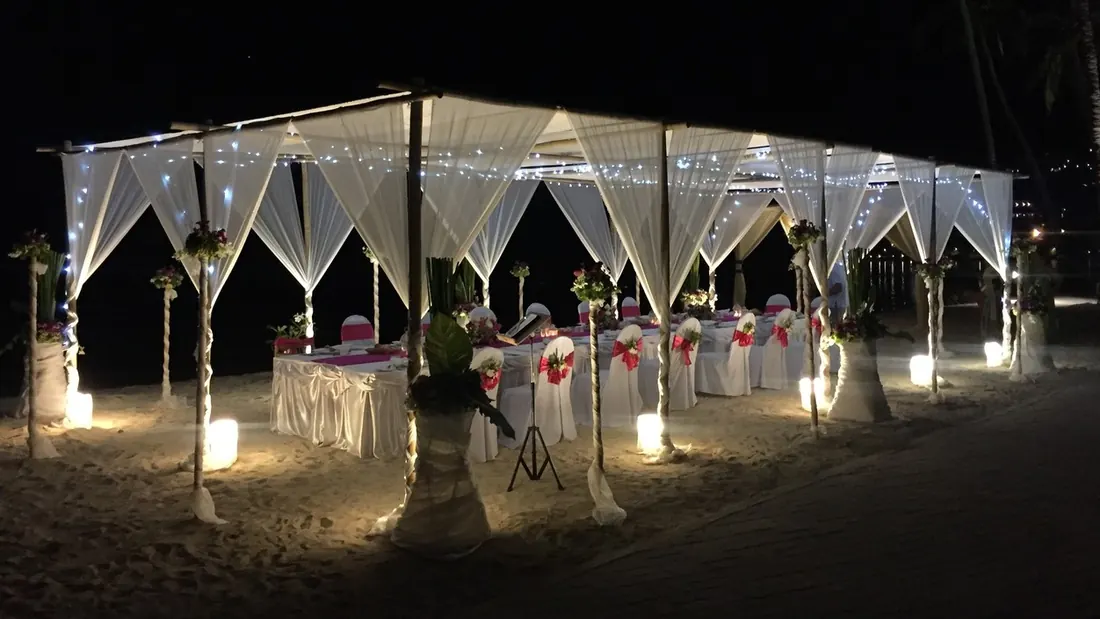 Hochzeit im Paradies